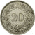 Moneda, Suiza, 20 Rappen, 1947, Bern, MBC+, Cobre - níquel, KM:29a