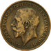 Coin, Great Britain, George V, Penny, 1912, VF(30-35), Bronze, KM:810
