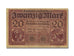 Banknot, Niemcy, 20 Mark, 1918, 1918-02-20, EF(40-45)