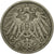 Moneda, ALEMANIA - IMPERIO, Wilhelm II, 10 Pfennig, 1907, Muldenhütten, MBC