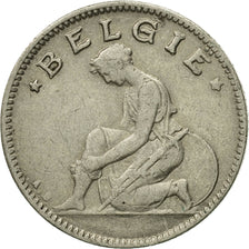 Coin, Belgium, 50 Centimes, 1933, EF(40-45), Nickel, KM:88