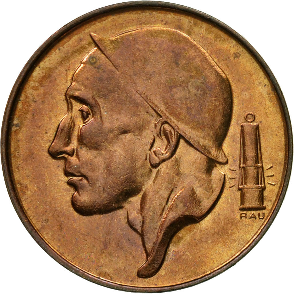 Moneta, Belgio, Baudouin I, 50 Centimes, 1980, SPL-, Bronzo, KM:148.1
