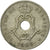 Moneda, Bélgica, 25 Centimes, 1909, BC+, Cobre - níquel, KM:62