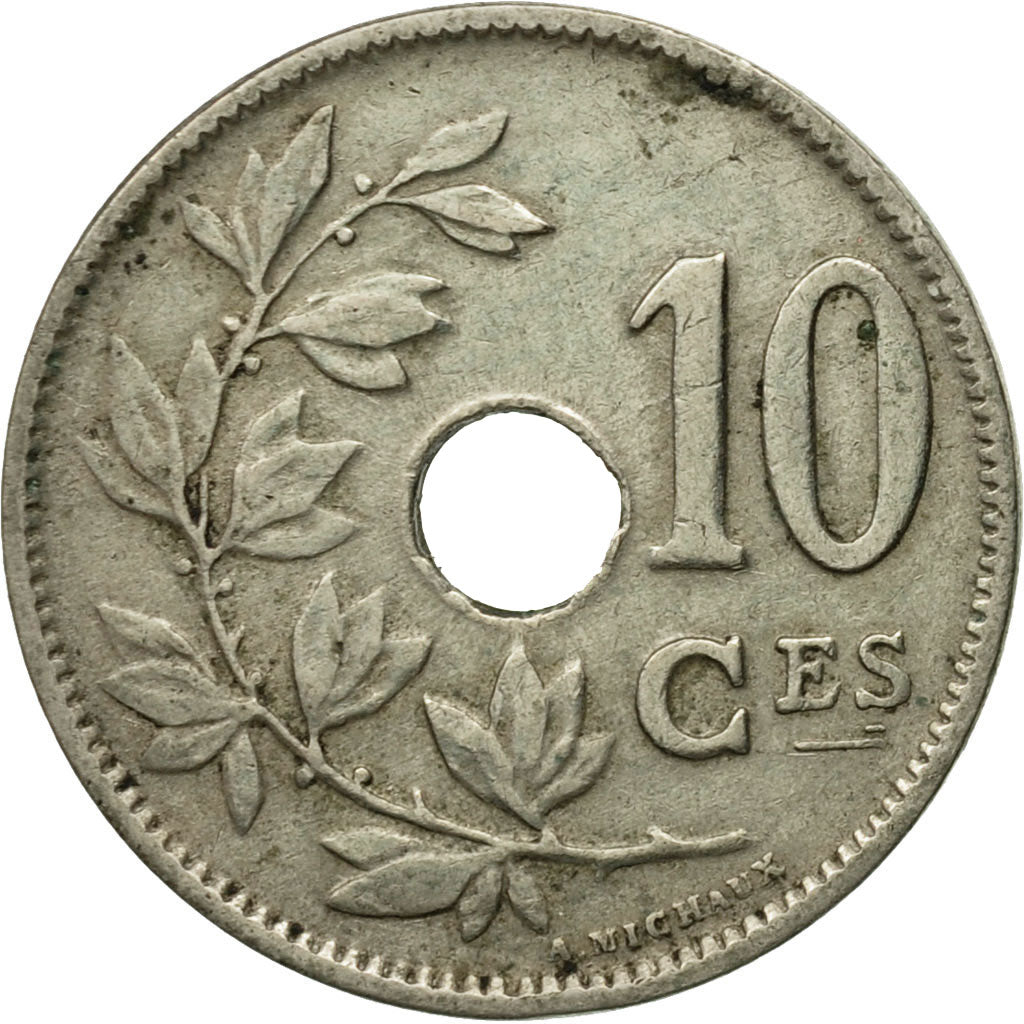 Coin, Belgium, 10 Centimes, 1920, VF(30-35), Copper-nickel, KM:85.2