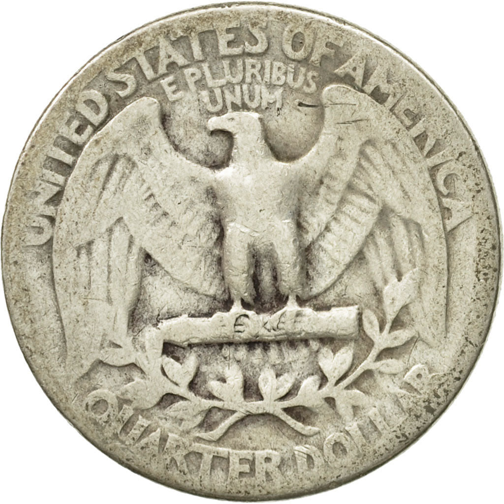 Coin, United States, Washington Quarter, Quarter, 1942, U.S. Mint, Philadelphia