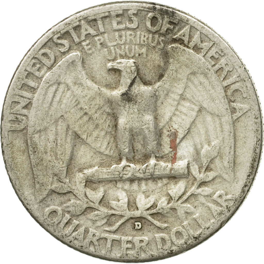 Coin, United States, Washington Quarter, Quarter, 1951, U.S. Mint, Denver