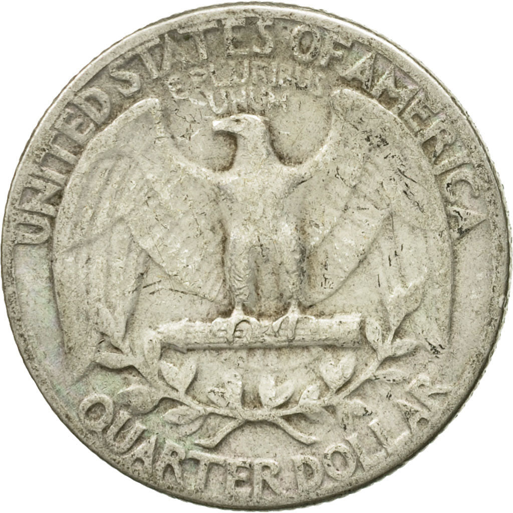 Coin, United States, Washington Quarter, Quarter, 1952, U.S. Mint, Philadelphia