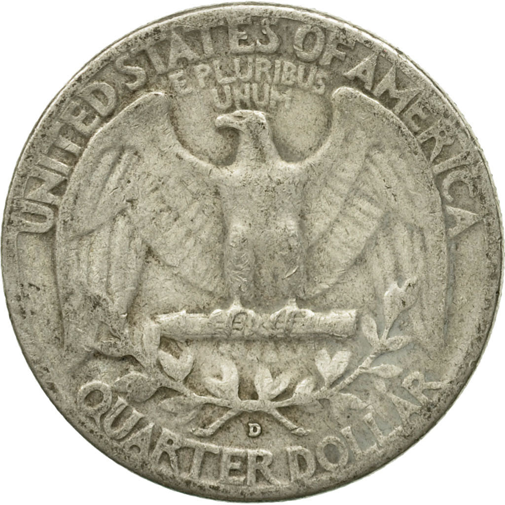 Coin, United States, Washington Quarter, Quarter, 1953, U.S. Mint, Denver