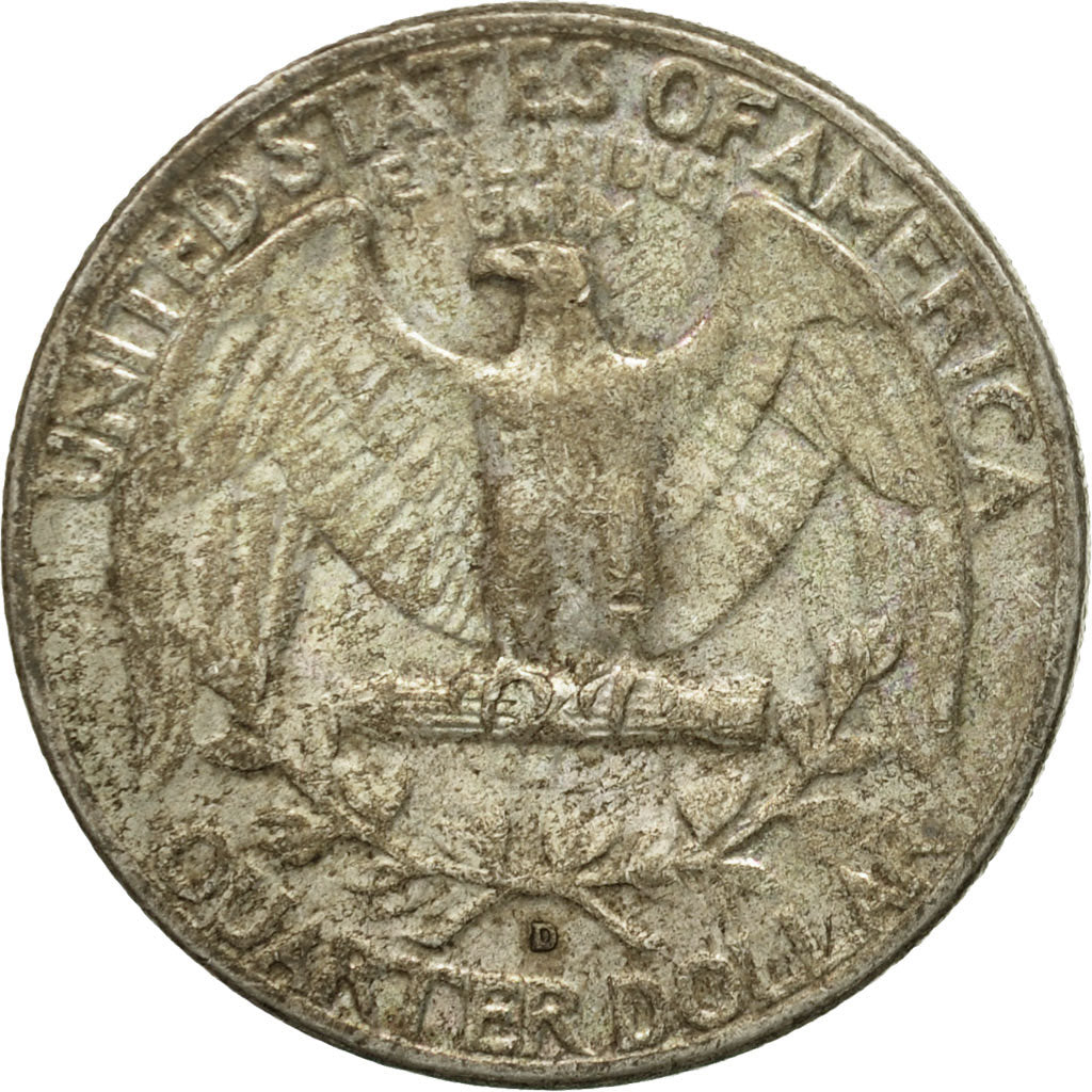 Coin, United States, Washington Quarter, Quarter, 1957, U.S. Mint, Denver