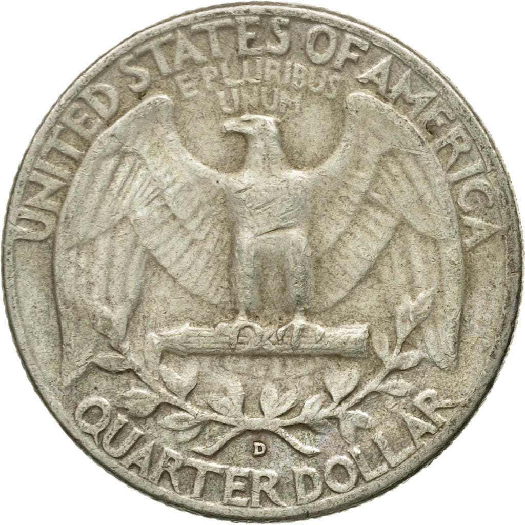 Coin, United States, Washington Quarter, Quarter, 1957, U.S. Mint, Denver