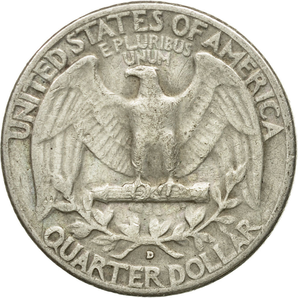 Coin, United States, Washington Quarter, Quarter, 1960, U.S. Mint, Denver