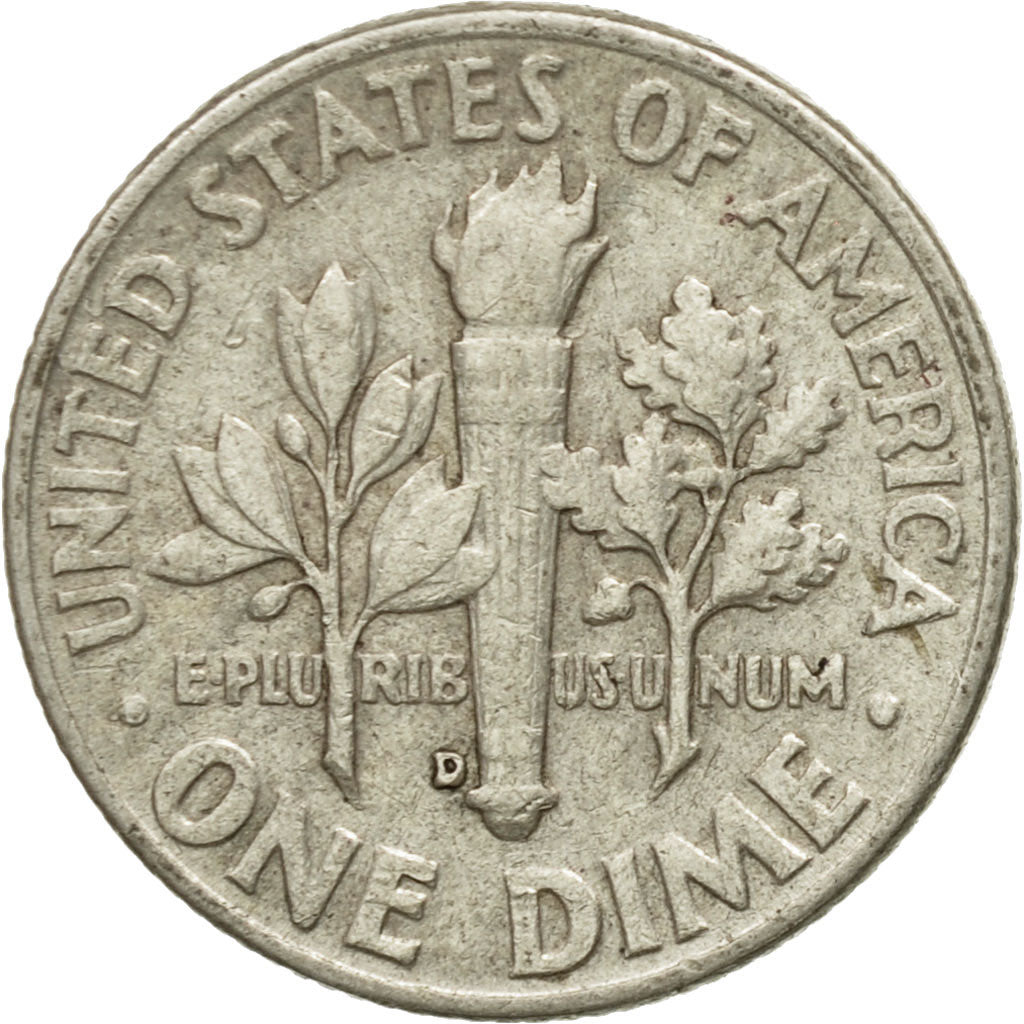 Coin, United States, Roosevelt Dime, Dime, 1961, U.S. Mint, Denver, VF(30-35)