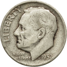 Moneta, Stati Uniti, Roosevelt Dime, Dime, 1952, U.S. Mint, Philadelphia, BB