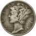 Coin, United States, Mercury Dime, Dime, 1939, U.S. Mint, Philadelphia