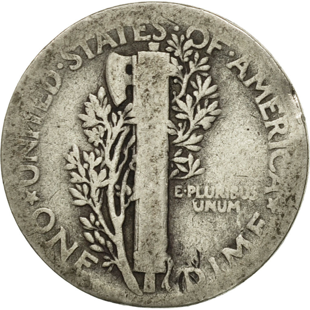 Moneta, Stati Uniti, Mercury Dime, Dime, 1926, U.S. Mint, Philadelphia, BB