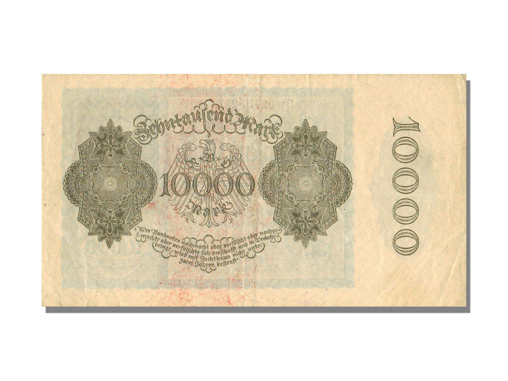 Banknote, Germany, 10,000 Mark, 1922, 1922-01-19, AU(55-58)