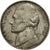 Coin, United States, Jefferson Nickel, 5 Cents, 1961, U.S. Mint, Philadelphia