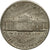 Coin, United States, Jefferson Nickel, 5 Cents, 1961, U.S. Mint, Denver