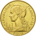 Coin, Comoros, 20 Francs, 1964, Paris, EF(40-45), Aluminum-Bronze, KM:8