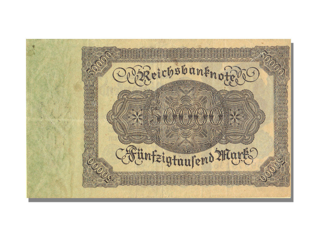 Banknote, Germany, 50,000 Mark, 1922, 1922-11-19, KM:79, AU(55-58)