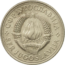 Münze, Jugoslawien, 5 Dinara, 1975, SS, Copper-Nickel-Zinc, KM:60