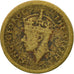 Coin, Hong Kong, George VI, 5 Cents, 1949, VF(20-25), Nickel-brass, KM:26