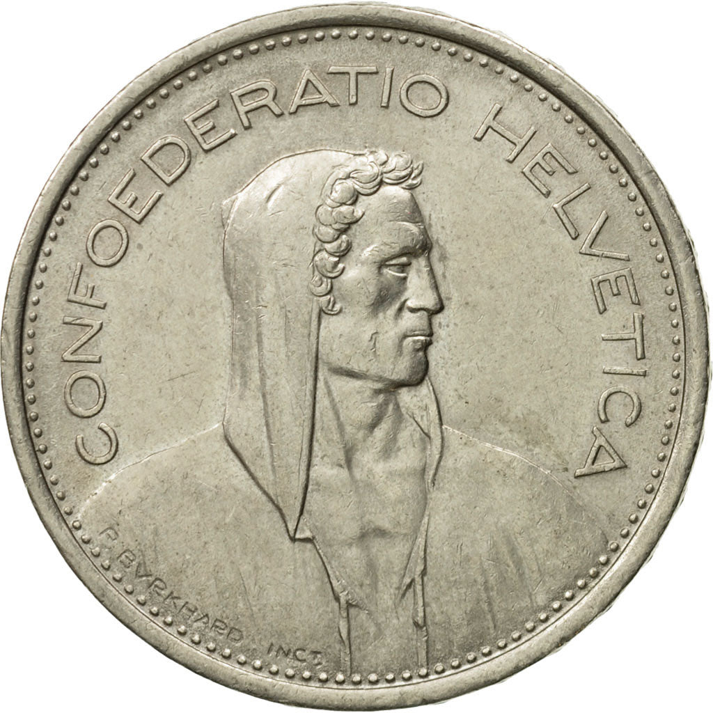 Monnaie, Suisse, 5 Francs, 1968, Bern, TTB+, Copper-nickel, KM:40a.1