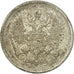 Coin, Russia, Nicholas II, 10 Kopeks, 1893, Saint-Petersburg, VF(20-25), Silver