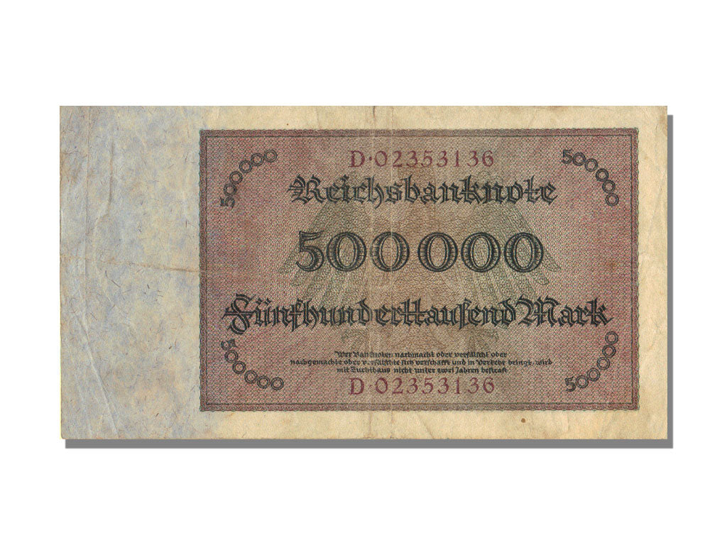 Germania, 500,000 Mark, 1923, 1923-05-01, MB+