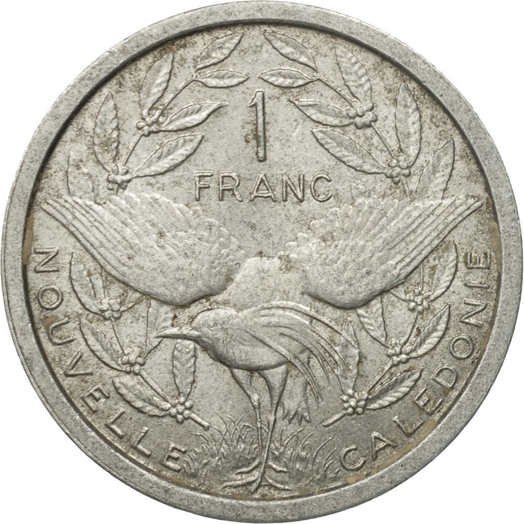 Coin, New Caledonia, Franc, 1949, Paris, VF(20-25), Aluminum, KM:2