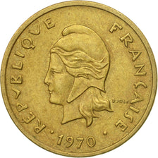 Coin, New Hebrides, 2 Francs, 1970, Paris, EF(40-45), Nickel-brass, KM:5.1