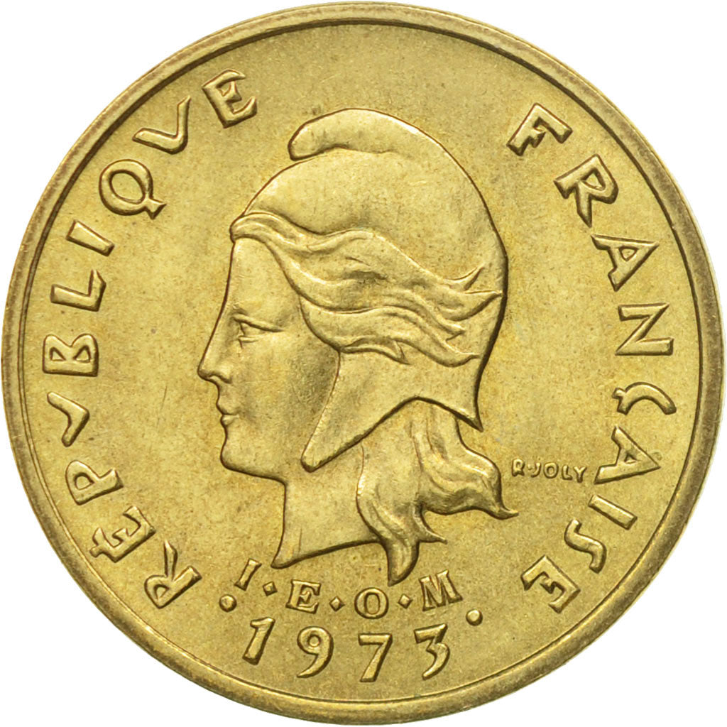 Monnaie, New Hebrides, 2 Francs, 1973, Paris, TTB+, Nickel-brass, KM:5.2