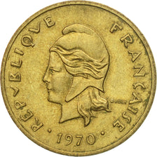 Coin, New Hebrides, Franc, 1970, Paris, EF(40-45), Nickel-brass, KM:4.1