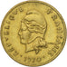 Coin, New Hebrides, Franc, 1970, Paris, EF(40-45), Nickel-brass, KM:4.1