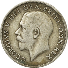 Coin, Great Britain, George V, 6 Pence, 1921, EF(40-45), Silver, KM:815a.1