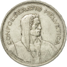 Coin, Switzerland, 5 Francs, 1953, Bern, VF(30-35), Silver, KM:40