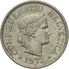 Coin, Switzerland, 10 Rappen, 1972, Bern, VF(20-25), Copper-nickel, KM:27