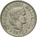 Coin, Switzerland, 10 Rappen, 1972, Bern, VF(20-25), Copper-nickel, KM:27