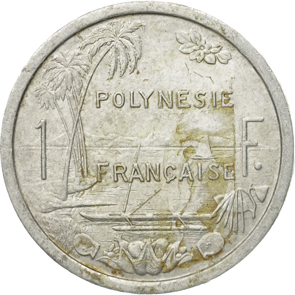 Coin, French Polynesia, Franc, 1982, Paris, VF(20-25), Aluminum, KM:11