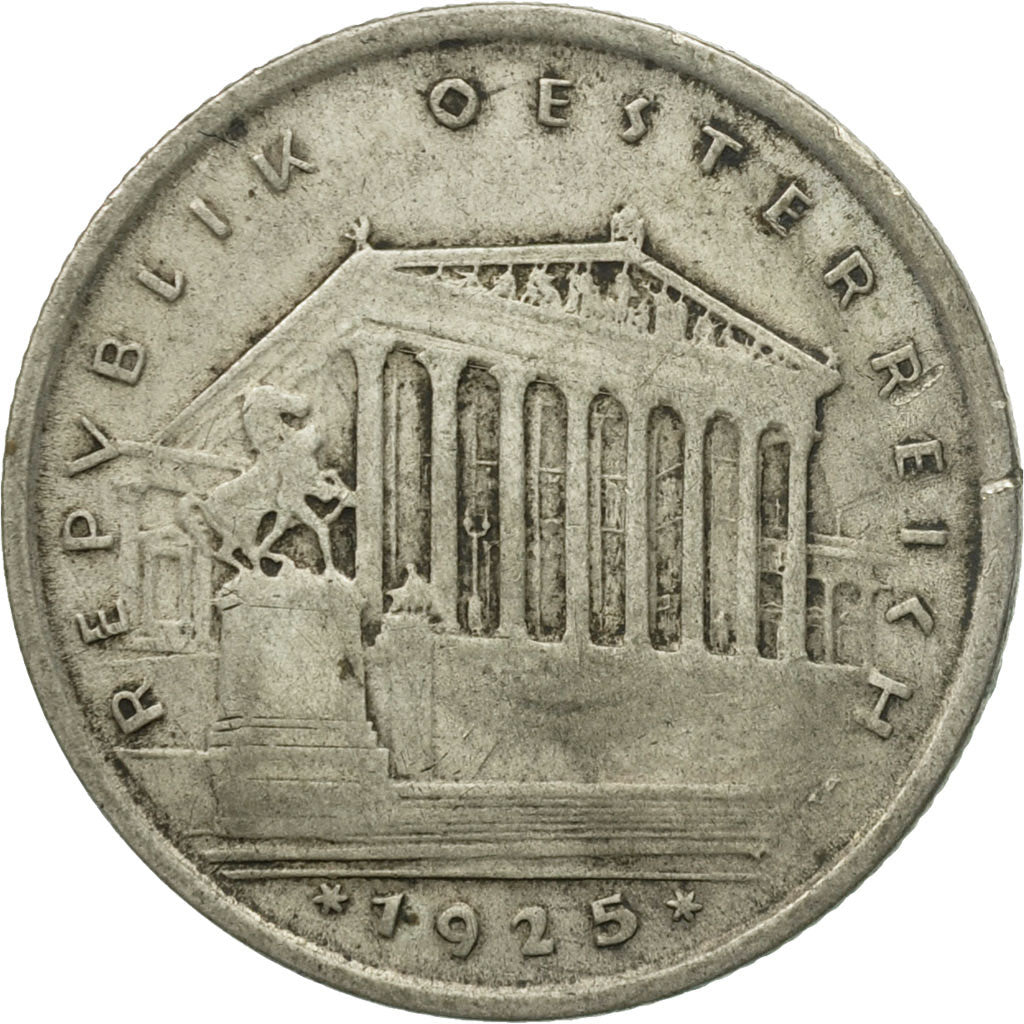 Moneta, Austria, Schilling, 1925, BB, Argento, KM:2840