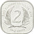 Moneta, Stati dei Caraibi Orientali, Elizabeth II, 2 Cents, 1996, BB, Alluminio