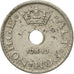 Moneta, Norwegia, Haakon VII, 10 Öre, 1949, VF(30-35), Miedź-Nikiel, KM:383