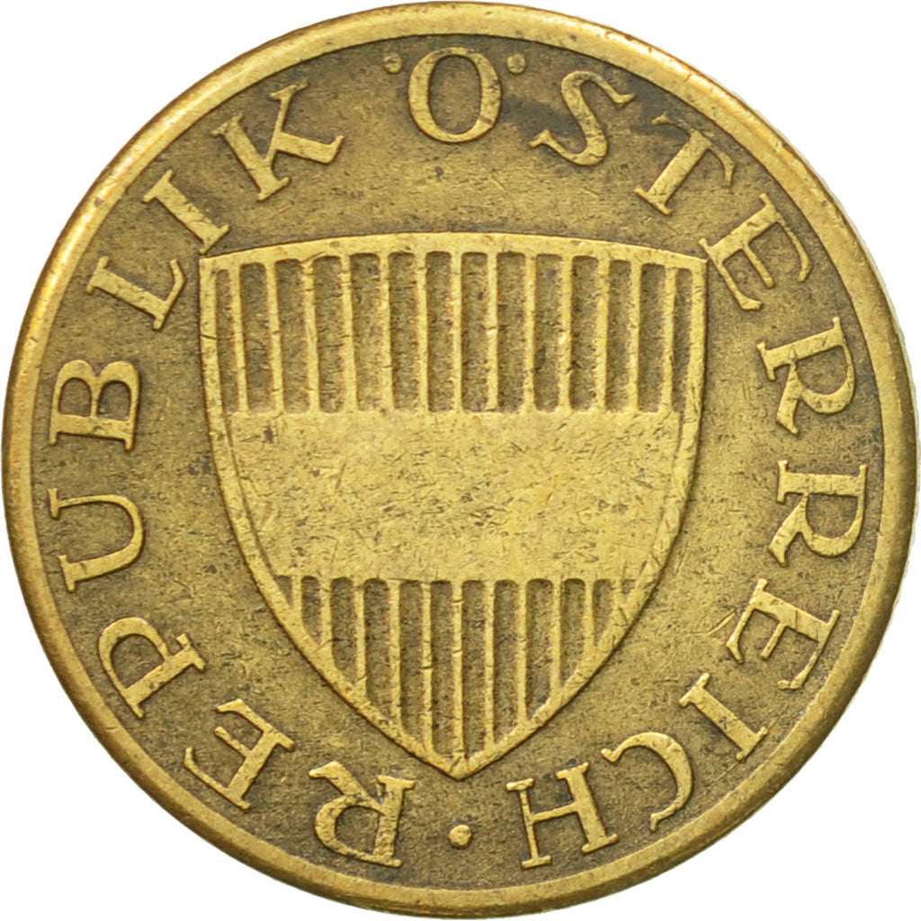 Coin, Austria, 50 Groschen, 1961, AU(50-53), Aluminum-Bronze, KM:2885