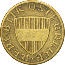 Coin, Austria, 50 Groschen, 1961, AU(50-53), Aluminum-Bronze, KM:2885