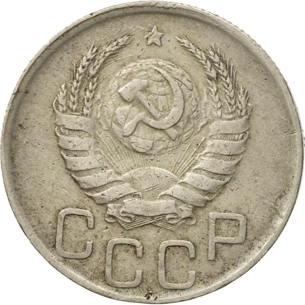 Coin, Russia, 20 Kopeks, 1939, Saint-Petersburg, VF(30-35), Copper-nickel