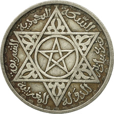 Coin, Morocco, Mohammed V, 100 Francs, 1953, Paris, EF(40-45), Silver, KM:52
