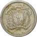 Moneda, República Dominicana, 25 Centavos, 1981, BC+, Cobre - níquel, KM:51
