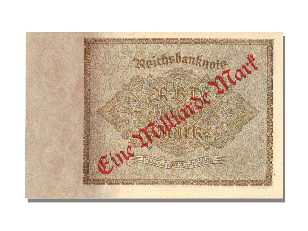 Germany, 1 Milliarde Mark on 1000 Mark, 1923, KM #113a, 1922-12-15, UNC(65-70),.