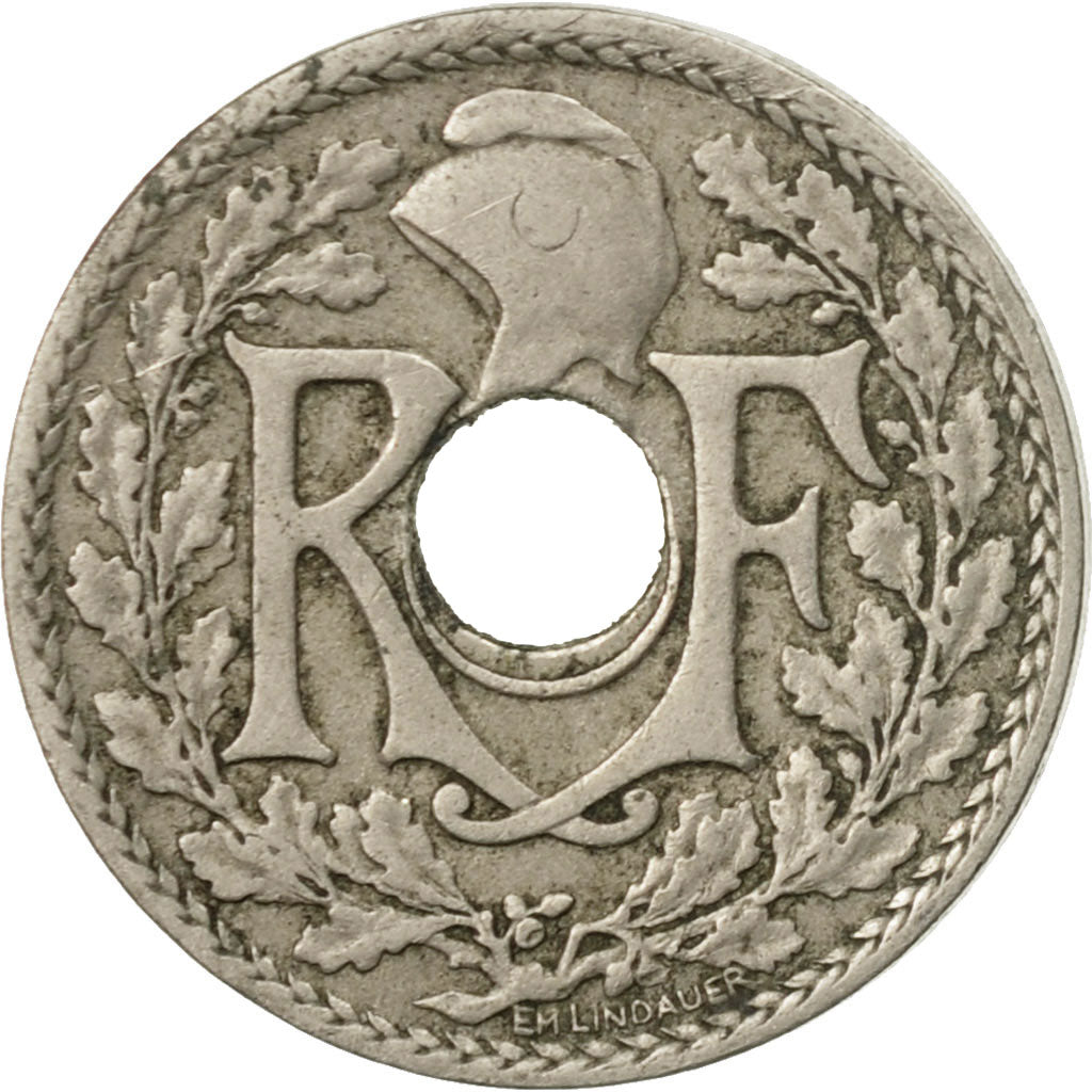 Monnaie, France, Lindauer, 5 Centimes, 1918, Paris, TTB, Copper-nickel, KM:865
