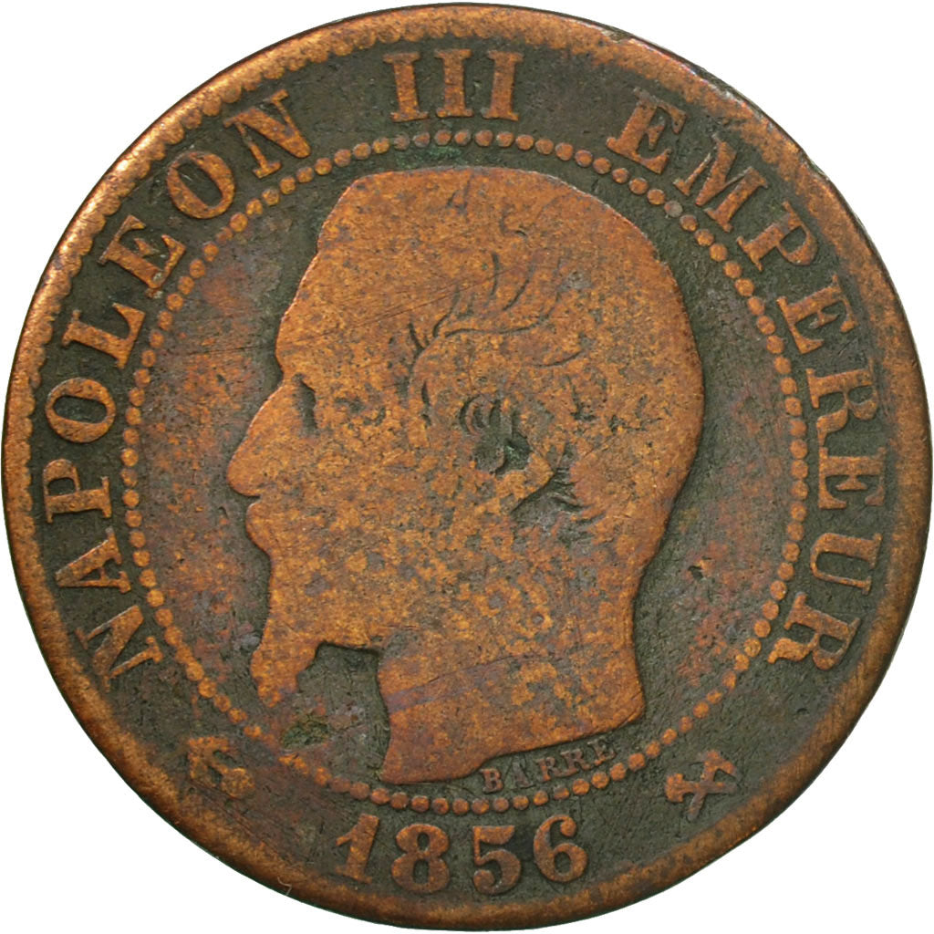 Coin, France, Napoleon III, Napoléon III, 5 Centimes, 1856, Rouen, F(12-15)